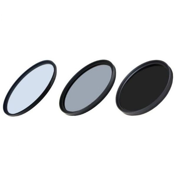 Precision 3 Piece Coated Filter Kit  (49mm)