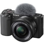 Sony ZV-E10 Mirrorless Camera with 16-50mm Lens (Black)