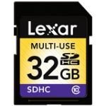 Lexar 32GB Multi-Use SDHC Memory Card (Class 10)