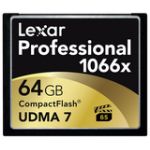 Lexar 64GB Professional 1066x Compact Flash Memory Card